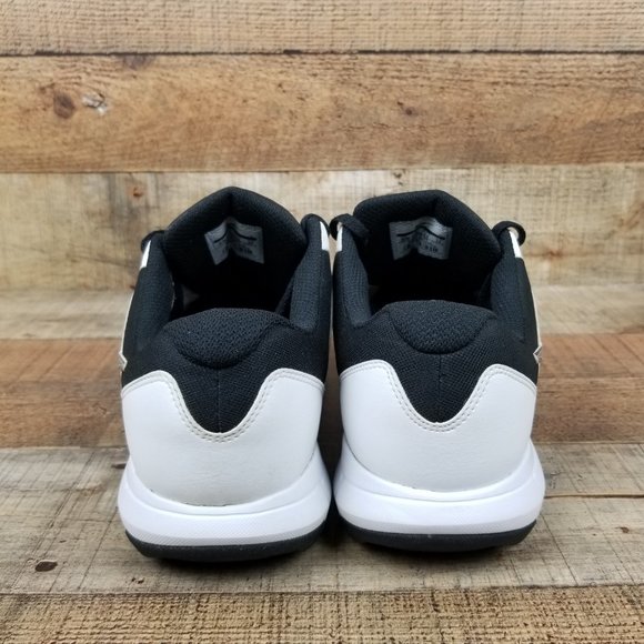 Nike Durasport 4 Men Sz 10 Wide White Black Golf Shoe Low Athletic 844550-100 - Picture 4 of 9